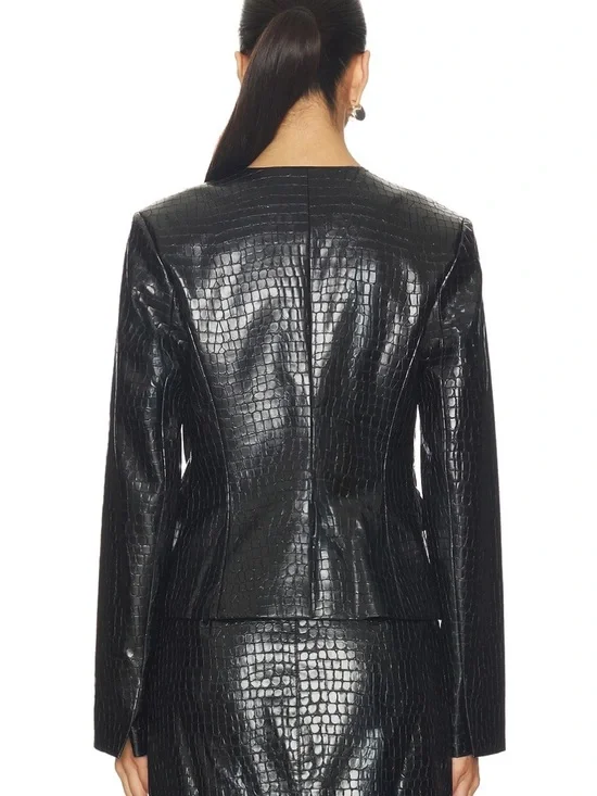 L'Academie By Marianna Alisson Jacket in Black - Picture 2 of 7